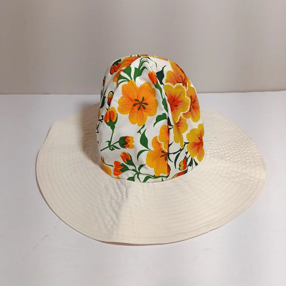 Vintage the bagshaws of St. lucia WI bucket hat Floral - Picture 3 of 7
